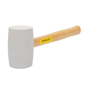 16oz Rubber Mallet White