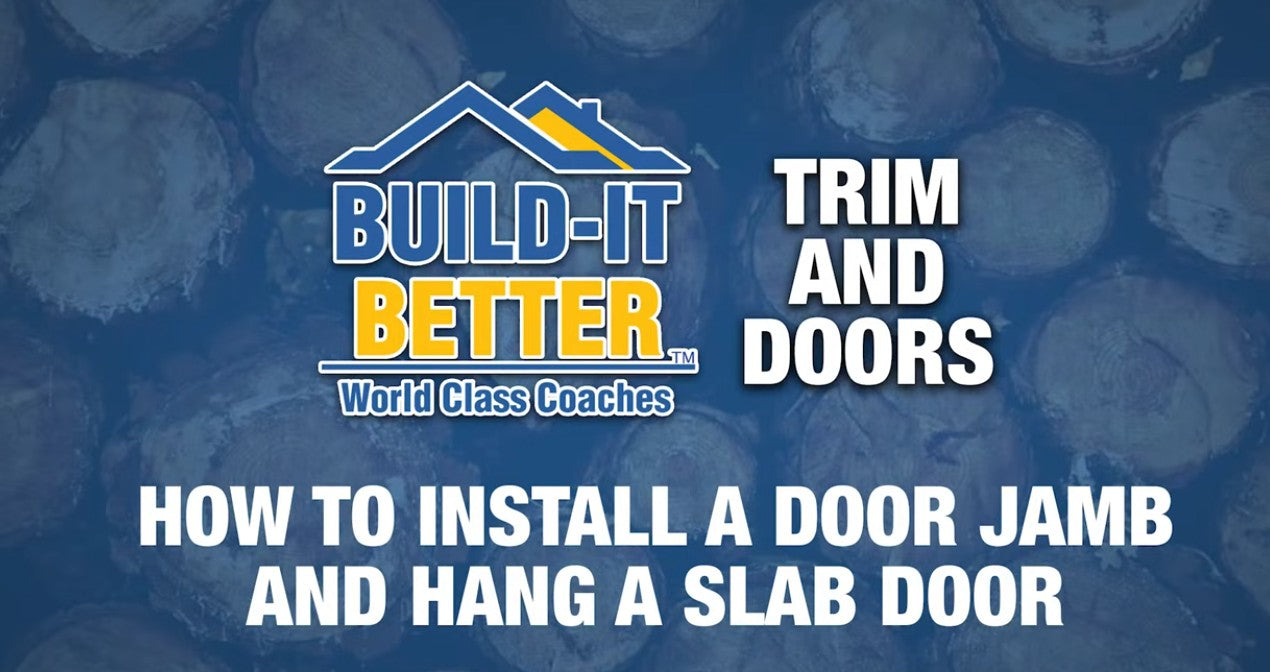 How to Hang a Slab Door