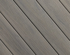 FIBERON CONCORDIA GROOVED DECKING SEASIDE MIST  1 in x 6 in x 12 ft