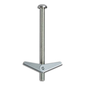 1/4"x3" Spring Toggle Bolts w/ Screw (2 Pack)