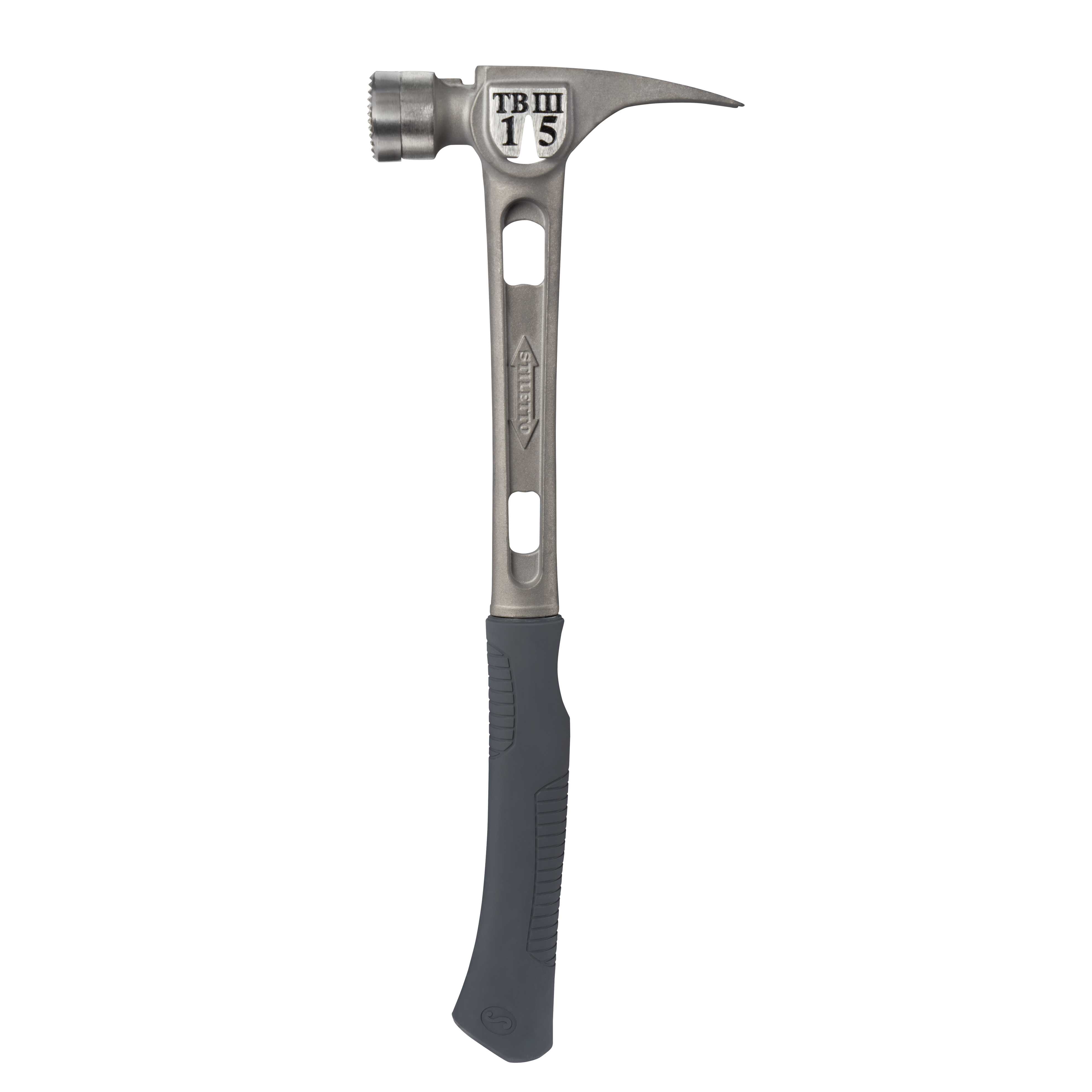 18" Full Titanium Curved Handle Milled Face, 15oz