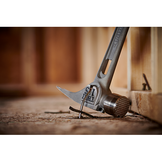 18" Full Titanium Curved Handle Milled Face, 15oz