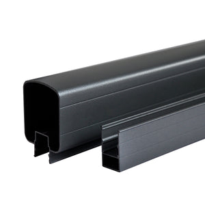 Regal 6' Top & Bottom Rail, Titanium Slate