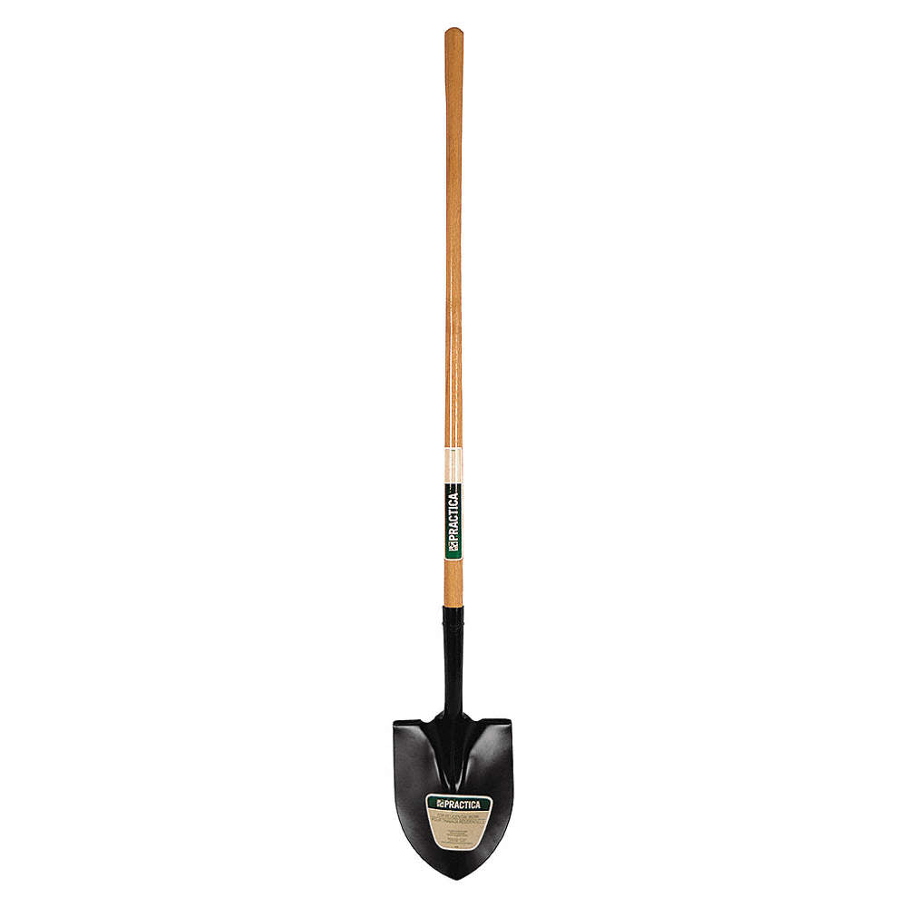 Garant  8-1/2 Inch Round Point Shovel with Long Wood Handle