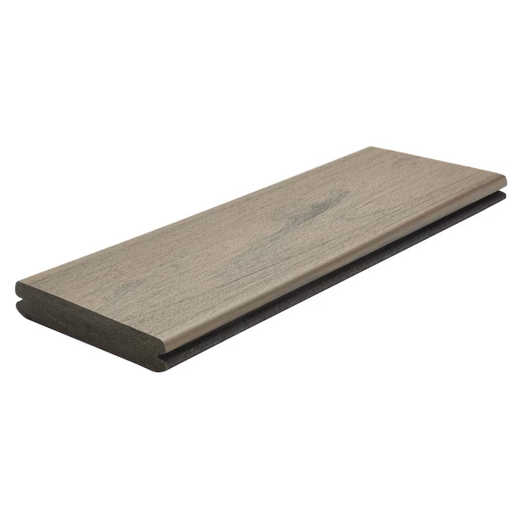 1" x 6" x 16' Trex Transcend Lineage Grooved Decking, Biscayne