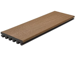 Trex Enhance Grooved Decking Beach Dune 1 in x 6 in x 12 ft