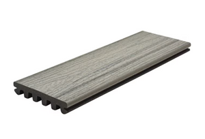 Trex Enhance Naturals Grooved Decking Foggy Wharf 1 in x 6 in x 12 ft