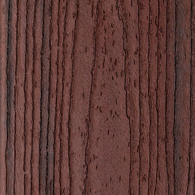 1" x 6" x 20' Trex Transcend Square Edge Decking,  Lava Rock