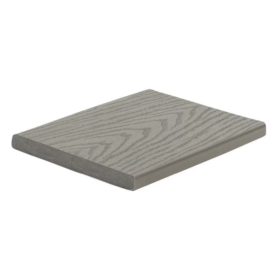Trex Select Fascia Board Pebble Grey 1 in x 8 in x 12 ft