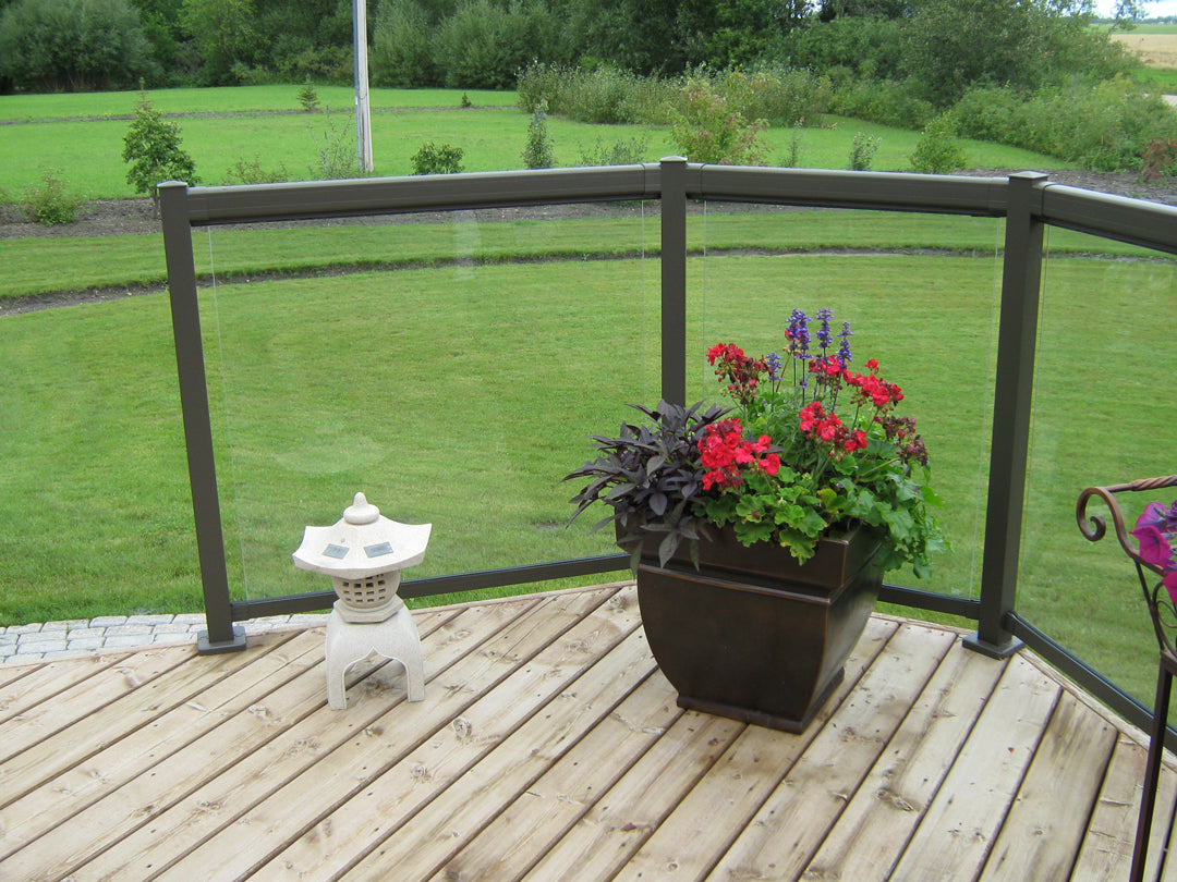 36-7/8"X24" Clear Tempered Glass (For 42" Height) Regal Rail