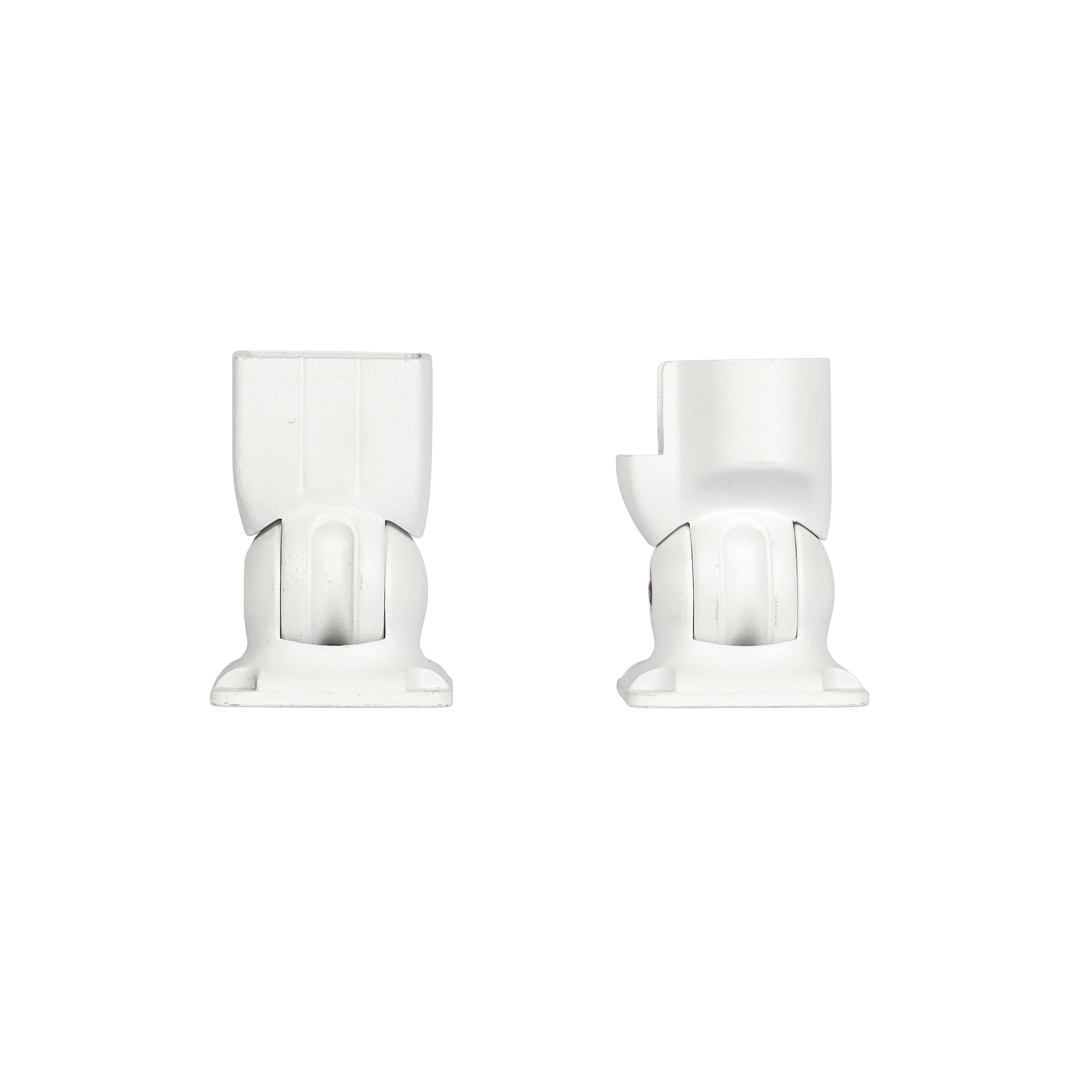 Urban Rail Angle Bracket Set, Textured White