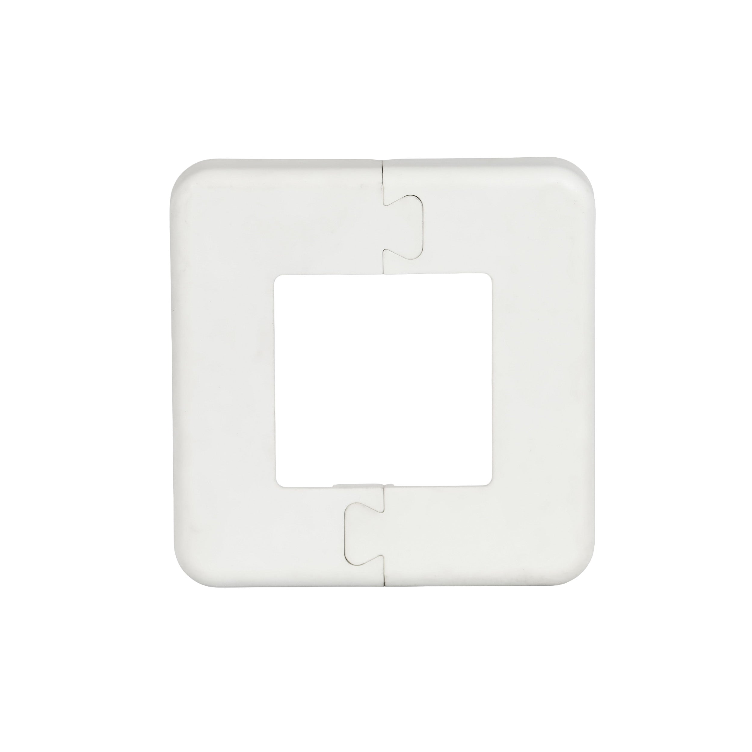 Urban Rail Base Plate Cover, Textured White