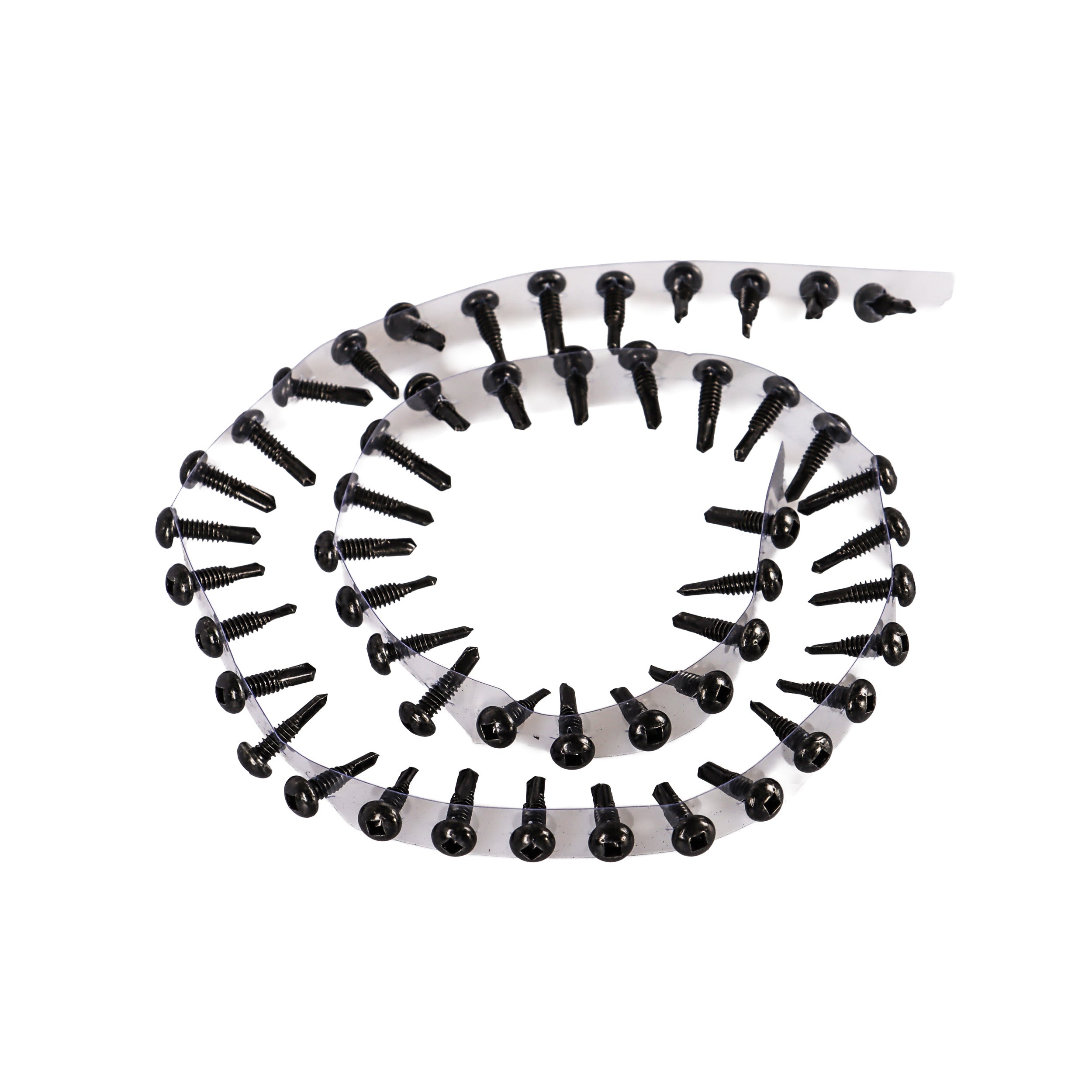 Urban Rail Self Drilling Screw, Textured Black (50 Pieces)
