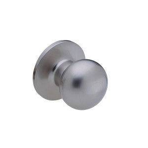 Villa Ball Passage Knob, Satin Nickel