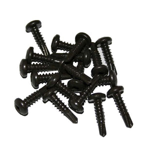 Self Tapping Screws, Black (50/Pack)