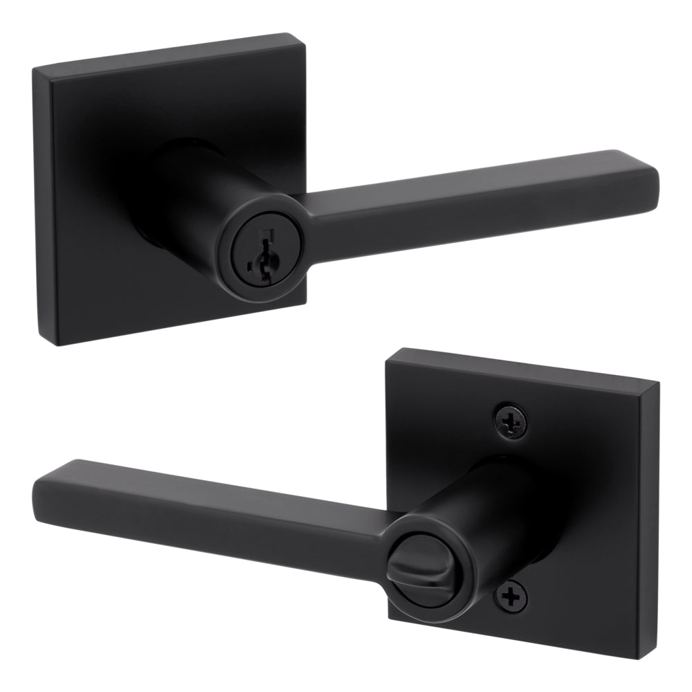 Halifax Lever - Keyed, Matte Black