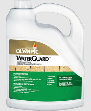 OLYMPIC WATERGUARD WATERPROOFING CLEAR SEALANT FOR WOOD  3.78L