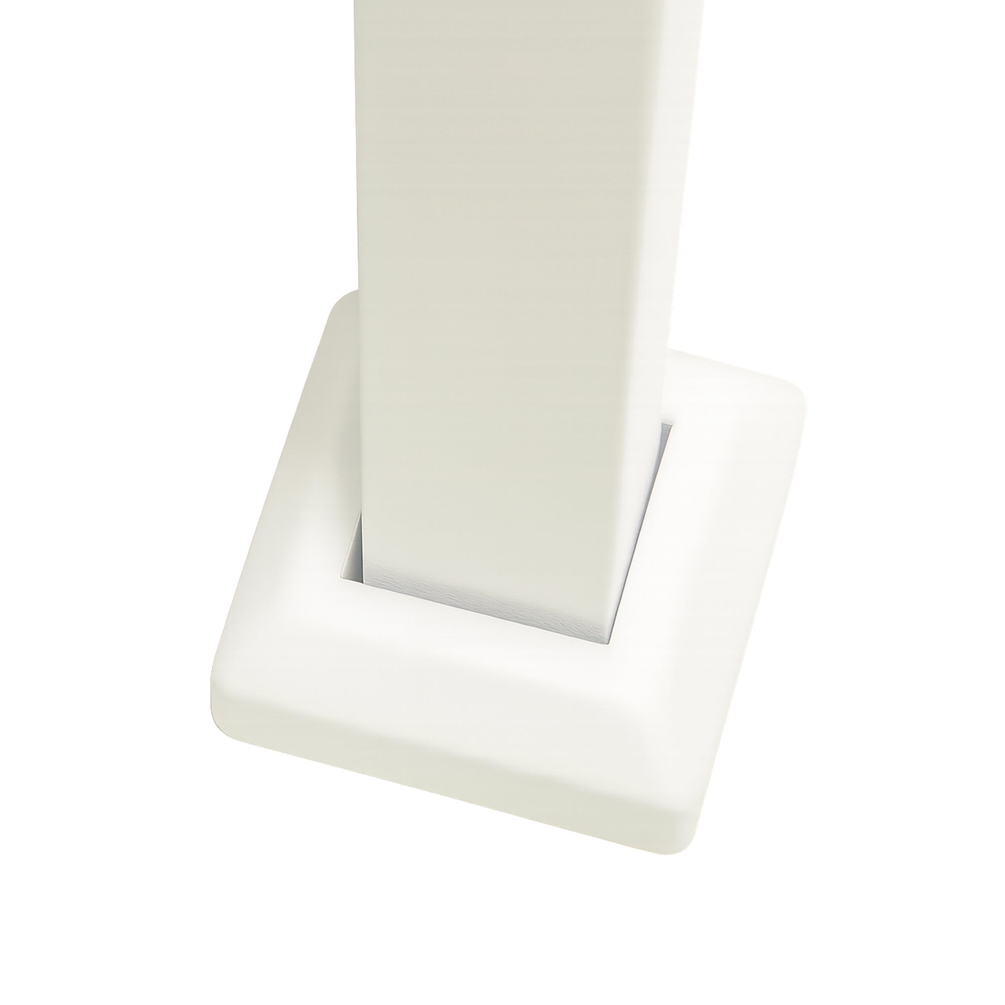 White Stoop Railing Kit for 2-Steps Nuvo Iron