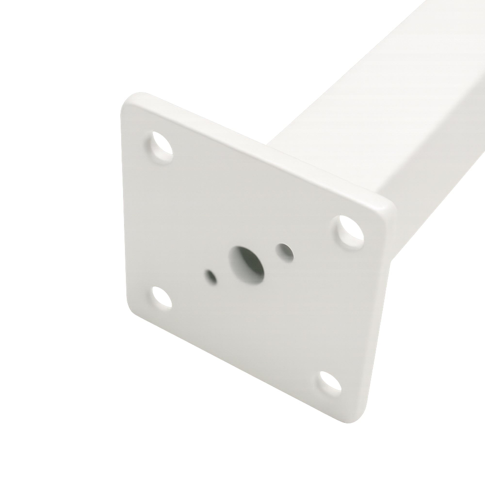 White Stoop Railing Kit for 2-Steps Nuvo Iron