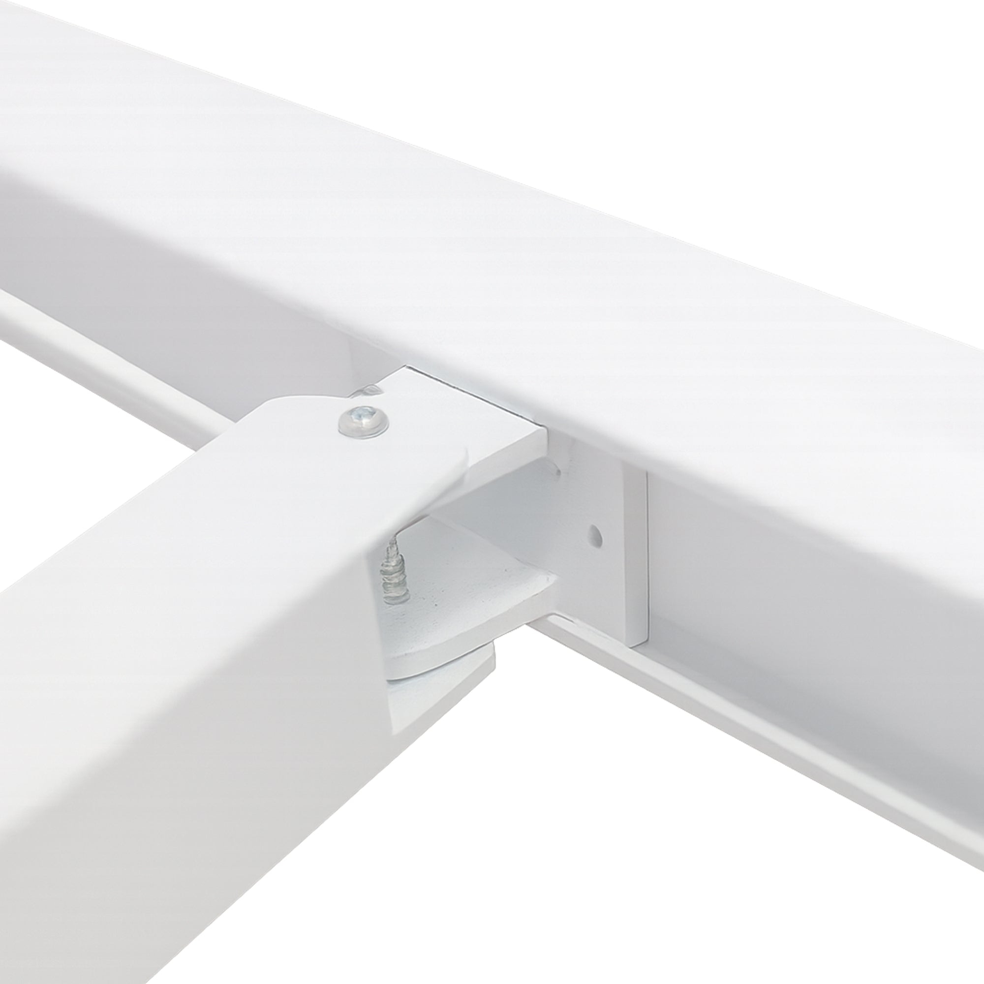 White Stoop Railing Kit for 2-Steps Nuvo Iron