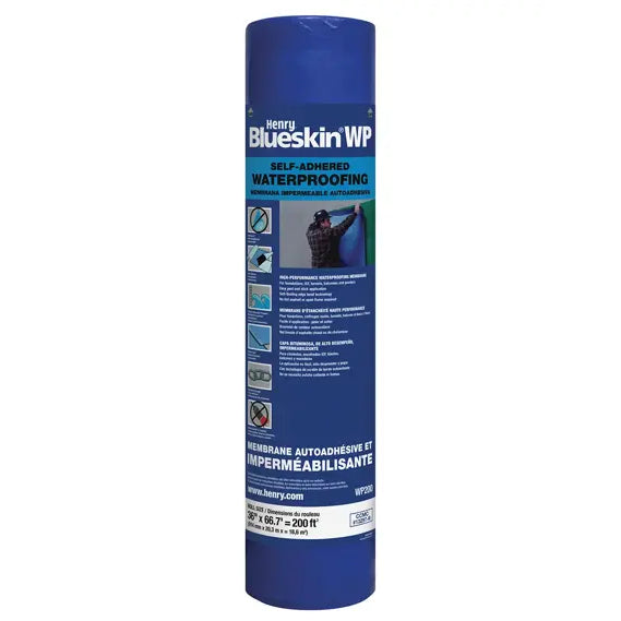 Blueskin® WP200 Self-Adhesive Waterproofing Membrane