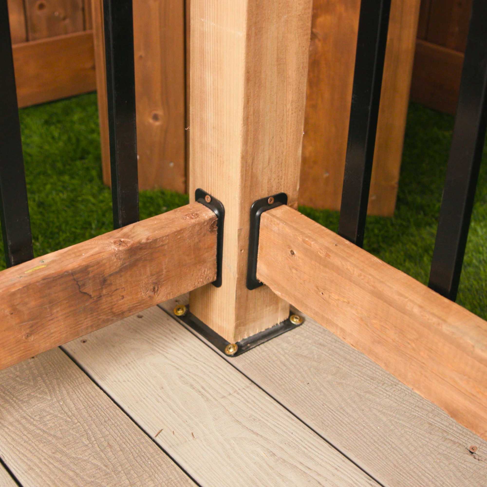 4″ x 4″ Wood Post Connector Plate