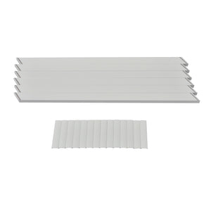 Wide Stair Pickets for 3' Sections, White (6/Pack)