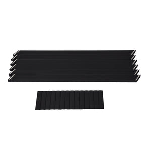 3' Wide Stair Pickets, Textured Black (For 42")