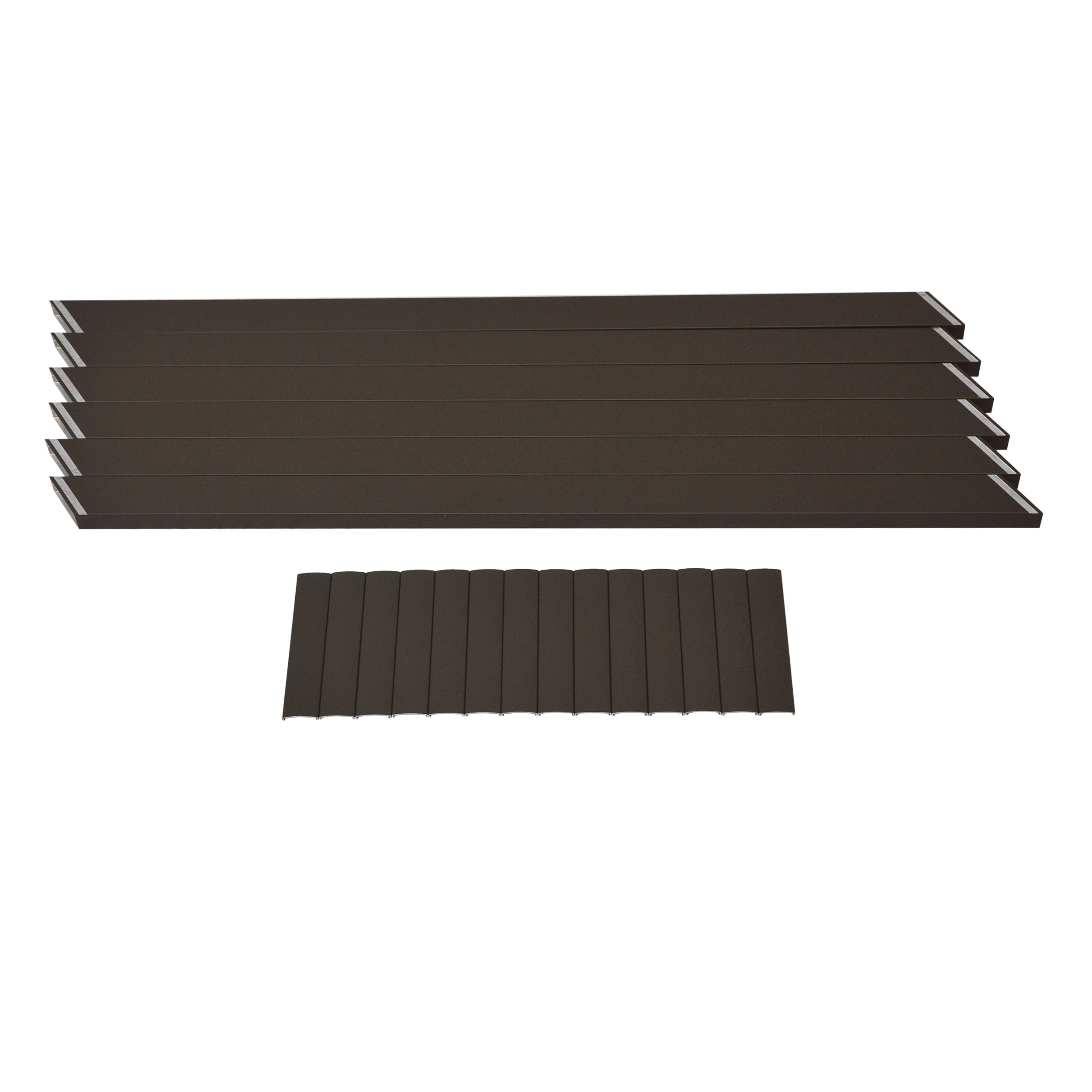 Wide Stair Pickets for 3' Sections, Bronze (6/Pack)