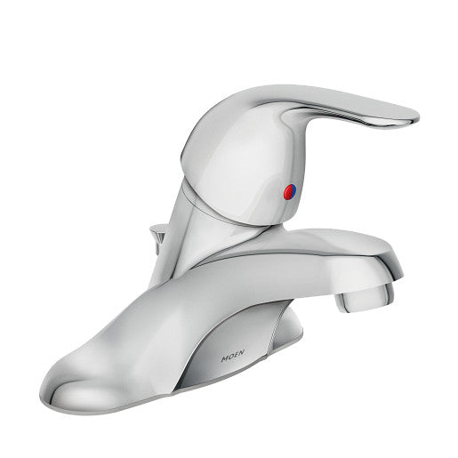 Adler Chrome One-Handle Low Arc Bathroom Faucet