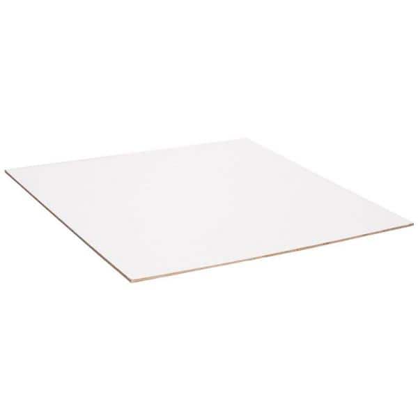 1/8"x4'x8' Hardboard, White