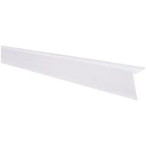 10' Aluminum Roof Edge Eavestart, White