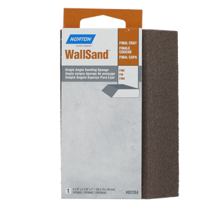 WallSand Fine 150 Grit Single Angle Sanding Sponge