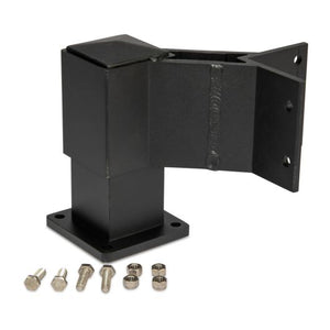 Fascia Bracket Corner 90° Outside, Textured Black