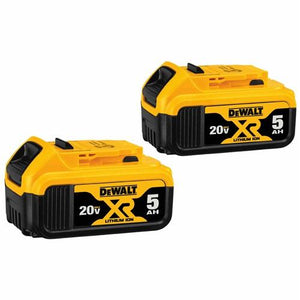 20V Max XR 5.0AH Battaries (2/PACK)