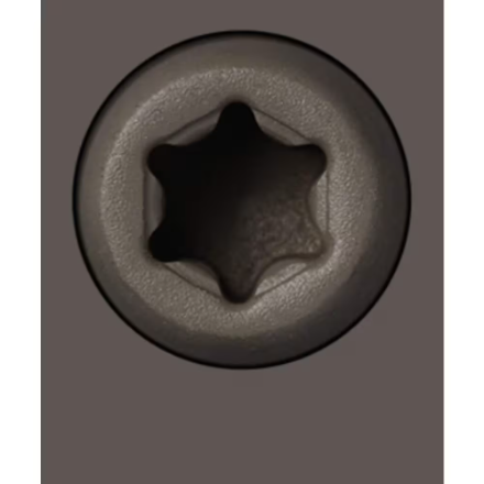 2-3/4" Starborn CAP-TOR #10 Stainless Steel Screws, Grey #37 (100 Pieces)
