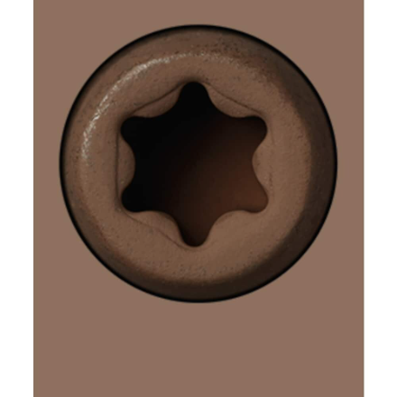 2-3/4" Starborn CAP-TOR #10 Stainless Steel Screws, Tan Grey #31 (100 Pieces)