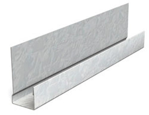 D400 Metal J Drywall Trim 5/8 in. x 10 ft.