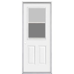 32" Steel Utility Door, Vented Right Hand