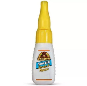 Gorilla Super Glue Brush & Nozzle 10g