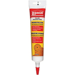 LePage Interior/Exterior Wood Filler, Light Tan, 162 ml Tube, Pack of 1