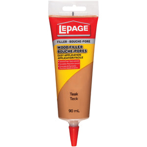 LePage Wood Filler 90ml, Teak Tinted