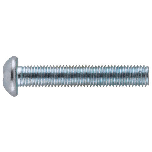 #10 -32 x 1/4" Square Drive Round Head Machine Screws (8/Pack)