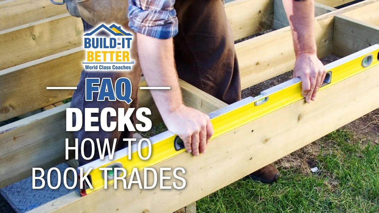 Booking Trades for your Deck Build