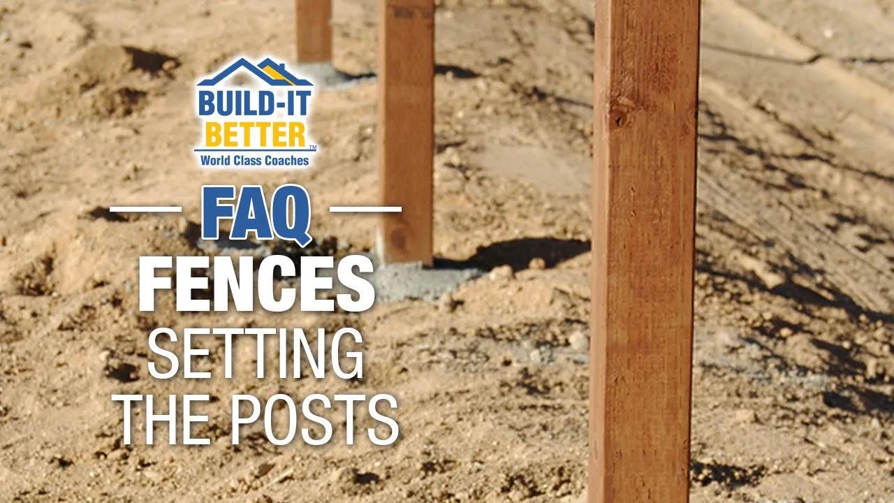 Setting Fence Posts