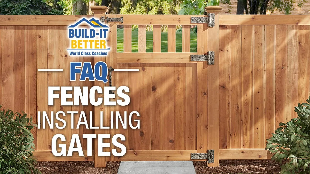Installing Fence Gates