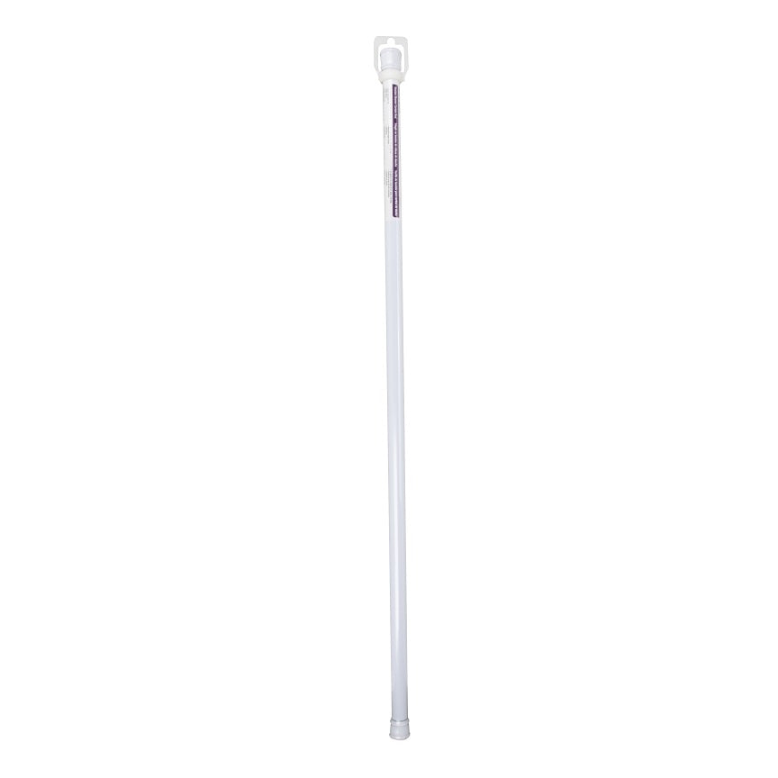 41" - 76" Shower Curtain Rod White