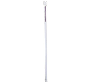 41" - 76" Shower Curtain Rod White