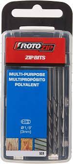 Multi-Purpose Sabrecut Cutting Bits For Rotary Tool, 1/8-in, 4-pk