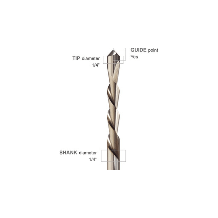 Window & Door Drywall Cutting Bit For Rotary Tool, 3/16-in